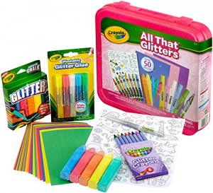 Crayola 04-6887 All That Glitters Art   Case