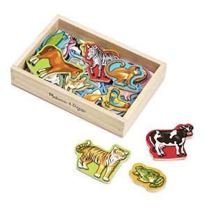 Melissa 475 Melissa  Doug Wooden Animal    Magnets