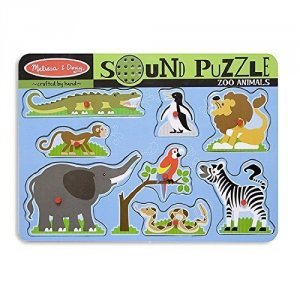 Melissa 727 Melissa  Doug Zoo Animals      Sound Puzzle