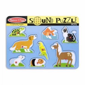 Melissa 730 Melissa  Doug Pets Sound       Puzzle