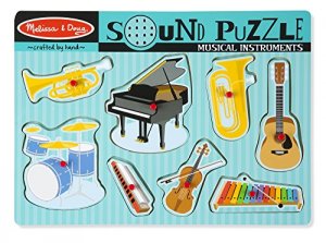 Melissa 732 Melissa  Doug Music            Instruments Sound Puzzle