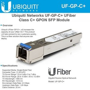 Ubiquiti UF-GP-C+ Ufiber Gpon Olt Sfp C+