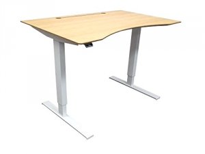 Ergoguys BDL-6531 48in Sit Stand Desk White Frame