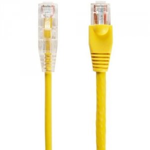 Black C6PC28-YL-05 Slim-net Cat6 Cable