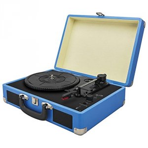 Dpi ITTB476BU Bt Wrls Turntable Brief Case