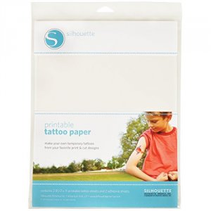 Silhouette MEDIA-TATTOO-3T 2sheets Printable Tattoo Paper