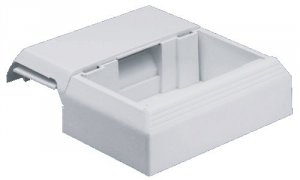 Panduit T45WC2IW Workstation Outlet Center Offset Box