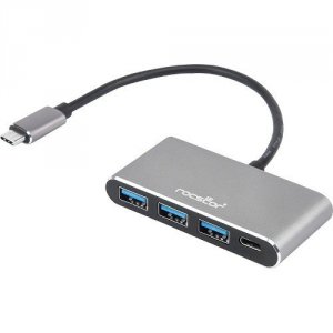 Rocstor Y10A200-A1 4port Usb-c Hub 1xusb-c And 3x