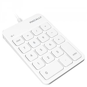 Macally NUMKEY Usb Numeric Keypad White