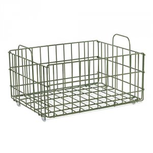 Atlantic 23308042 Cart Syst Green Wire Basket