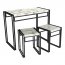 Atlantic 82008039 Urban Small Marble Table Set