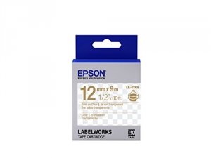 Epson LK-4TKN Label Works Labels Stnd Gldclr