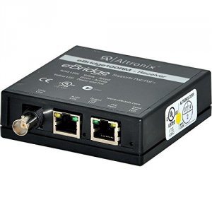 Altronix EBRIDGE100RM 1ch Eoc Rcvr Pass Poe+ 100mbps