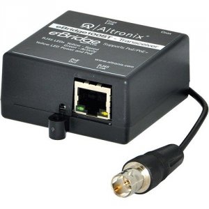 Altronix EBRIDGE100ST Eoc Mini Tran Pass Poe 100mbps