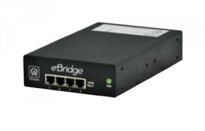 Altronix EBRIDGE4CR 4-port Ethernet Over Coax Receiver. Supports Ip Vi