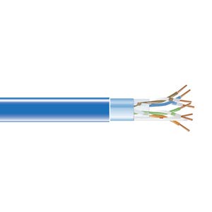 Black EVNSL0511A-1000 Cat5e Shielded 350-mhz Solid Bulk Cable