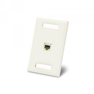 C2g 27414 1port Cat5e Wallplate Rj45