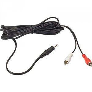 Black ACB-2RCAMJ-0012 Stereo Audio Cable