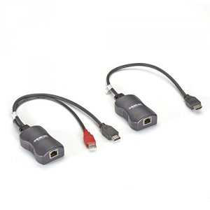 Black AVU8010A Line Powered Hdmi Extender Pair