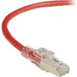 Black C6PC70S-RD-25 Shielded Patch Cord Red 25ft