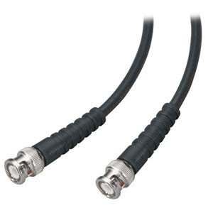 Black ETN59-0006-BNC Coax Cables, Rg59 Pvc (cl2), 6-ft. (1.8-