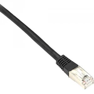 Black EVNSL0272BK-0001 Cat6 Shld Patch Cable 1 Feet 26 Awgm