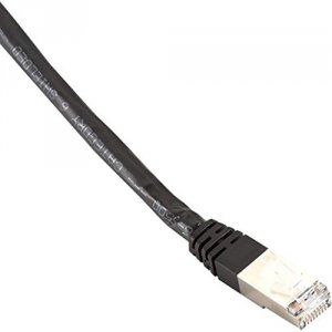 Black EVNSL0273BK-0015 Cat6 400-mhz, Shielded, Solid Backbone C