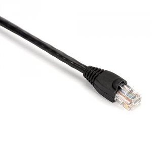 Black EVNSL87-0001 Gigabase 350 Cat5e Patch Cable, Snagless