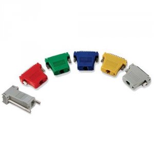 Black FA4509M-GY Db9 Colored Modular Adapter (unassembled), Male To Rj