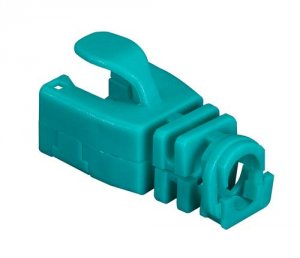 Black FMT719-SO-50PAK Snap-on Patch Cable Boot, 50-pack, Green