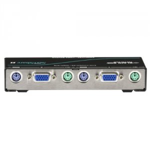 Black KV221A Servshare Ii, 2-port