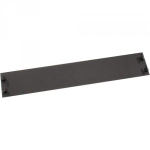 Black RM1032 Tool-less Filler Panel, 2u