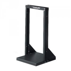 Black RM392A-R2 19in Steel Distribution Racks, Black, 20