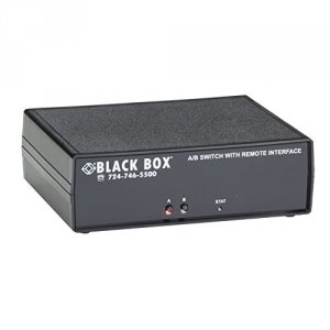 Black SW1047A Db9 Ab Switch Latching Ethernet, Rs232,