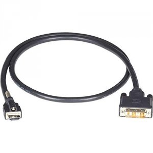 Black VCL-HDMIDVI-001M Locking Hdmi To Dvi Cable, 1 M 32 Ft