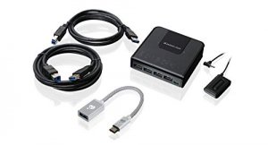 Iogear GUS432CA1KIT 4x2 Usb 3.0 Perpheral Sharing