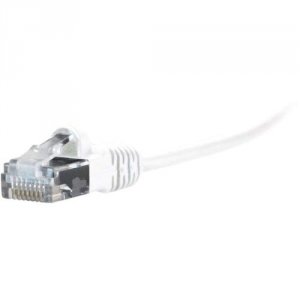 Comprehensive MCAT6-1PROWHT 1ft Microflex Cat6 White