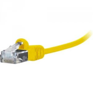 Comprehensive MCAT6-1PROYLW 1ft Microflex Cat6 Yellow