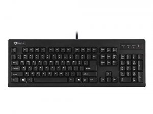 Buslink IRK27WF-BK Fingerprint Usb Keyboard Black