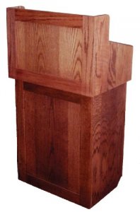 Amplivox SN3010-CH Oxford Two Piece Lectern