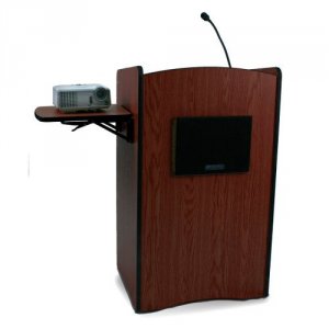 Amplivox SN3230-MH Multimedia Computer Lectern - 44 Height X 25.50 Wid