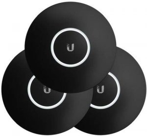 Ubiquiti NHD-COVER-BLACK-3 3pk Nanohd Black Design