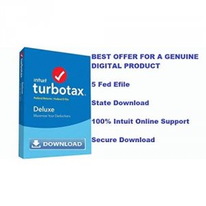 Intuit 606076 Turbotax Deluxe 2018