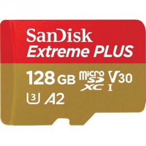 Retail SDSQXBZ-128G-ANCMA 128gb Extreme Plus Microsd Usd