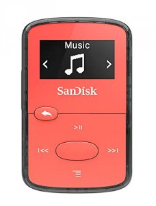 Western SDMX26-008G-G46R 8gb Clip Jam Mp3 Player Bright