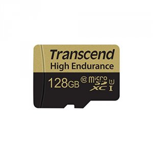 Transcend TS128GUSDXC10V 128gb Microsd U1 W Adapter