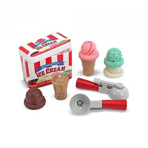 Melissa 4087 Scoop  Stack Ice Cream Cone    Playset Play House Play Fo