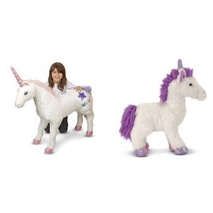 Melissa 8801 Unicorn Plush Puppets  Plush   Lifelike Stuffed Animals