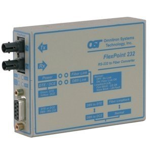 Omnitron 4480-0 232 Serial  Fiber No Pwr