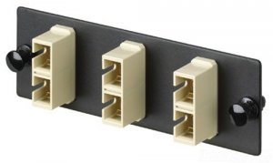 Panduit FAP12WEISC Opticom Fiber Adapter Panels